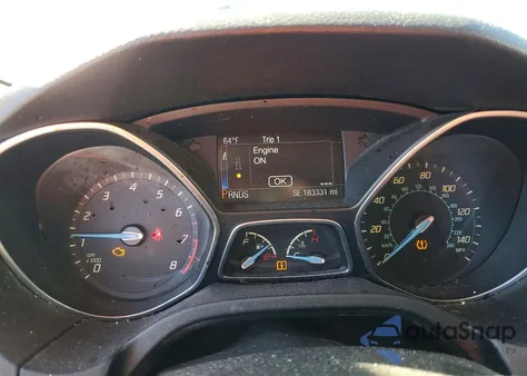 2014 Ford Focus Titanium из США, поврежденный, VIN 1FADP3N2XEL152694